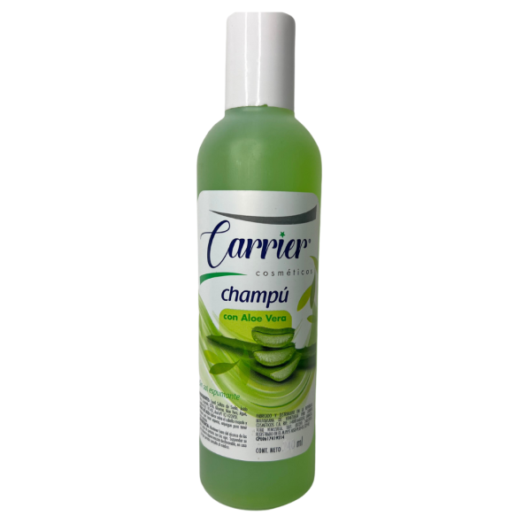 CHAMPU SIN SAL MARCA CARRIER DE 240 ML.